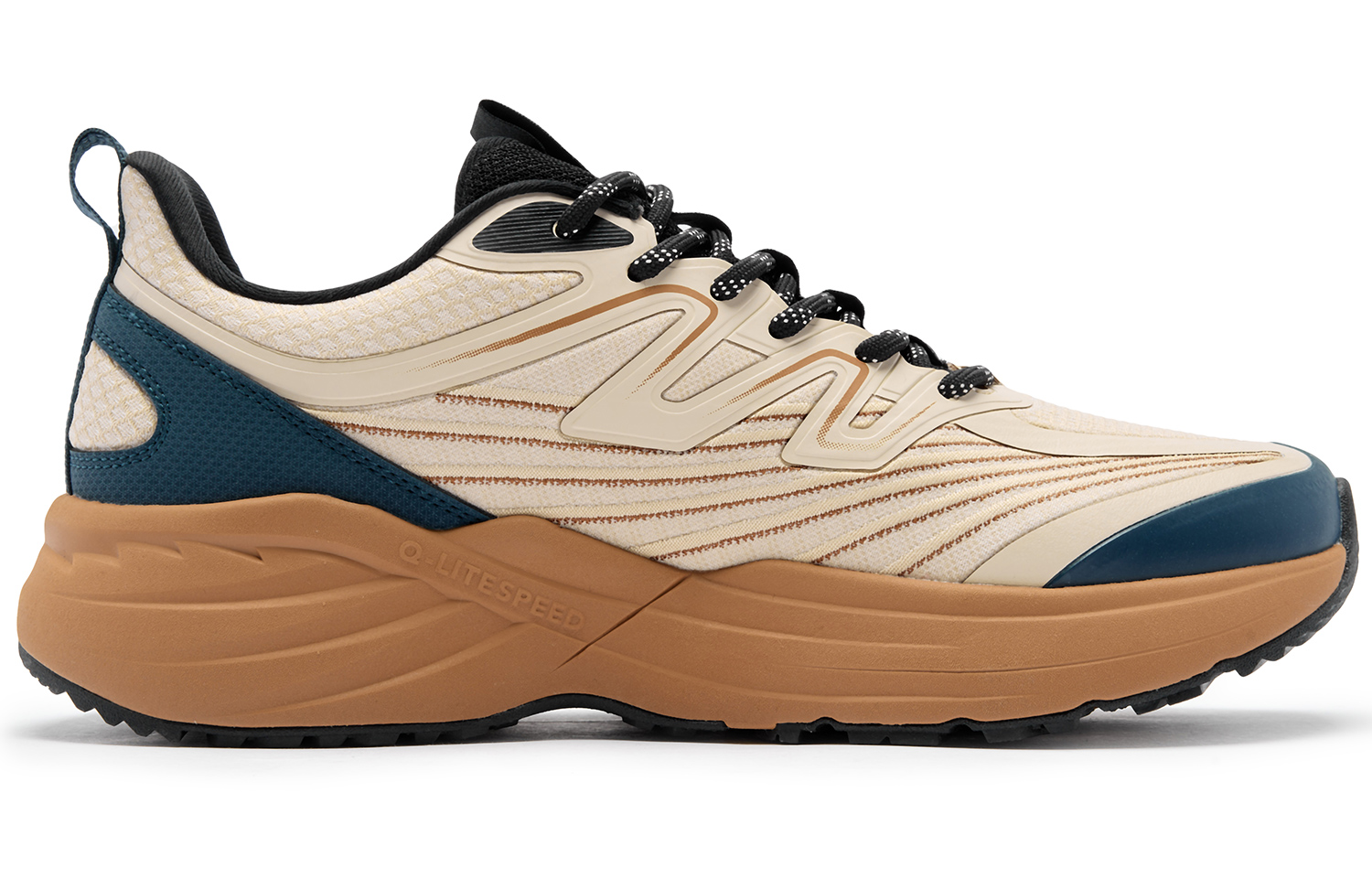 QIAODAN Cushioning Slip Resistant Abrasion Resistant Breathable Coverage Impact Resistant Height Increasing Low top