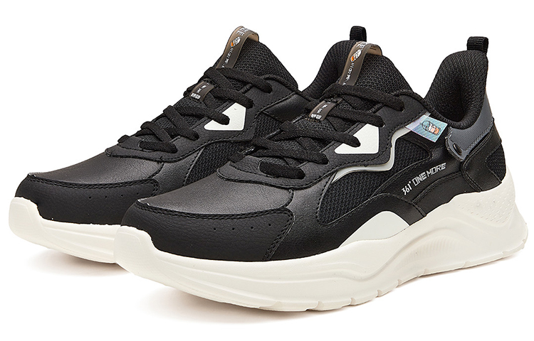 361° Comfortable Cushioning, Wear Resistant Low top Running Shoes Women’s Black Gray