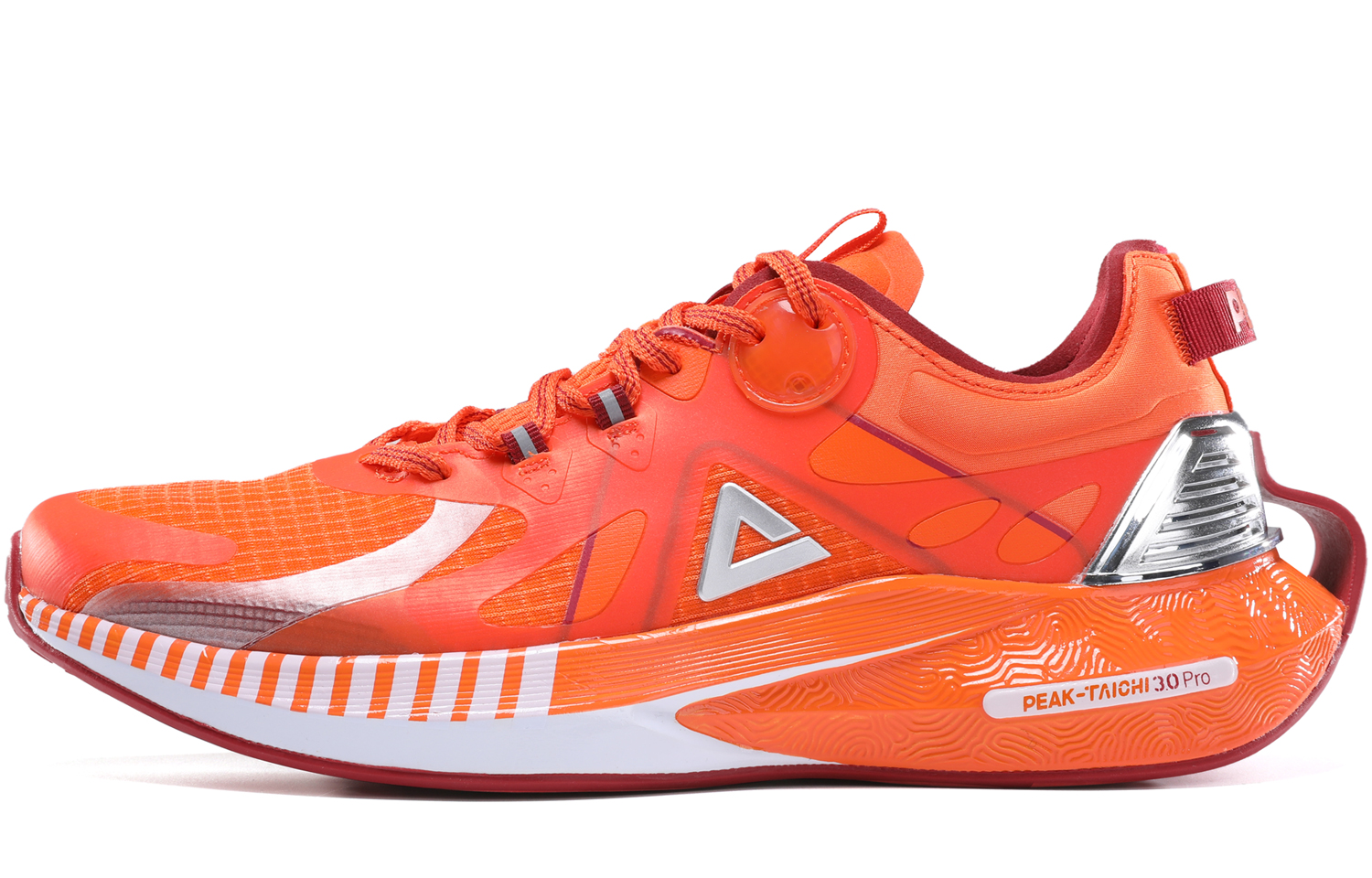 PEAK Tai Chi 3.0 Pro Fabric Abrasion Resistant Breathable Low top Taichi Running Shoes Men’s Orange