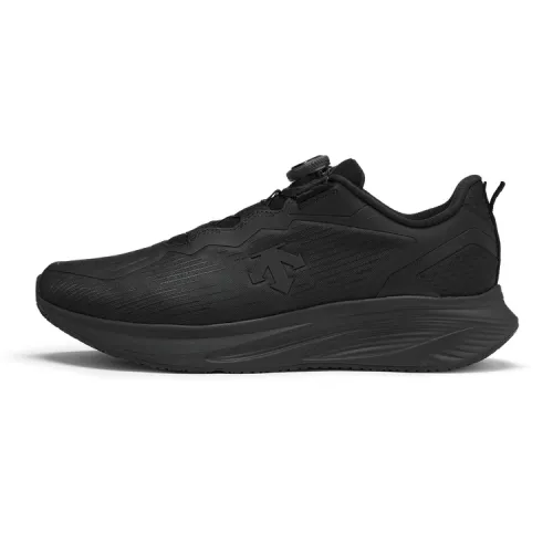 DESCENTE RUNNING Comfortable Low top Running Shoes Men's Black