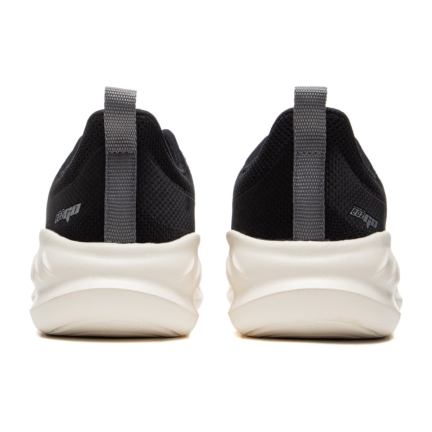 Li Ning Easy Fit Fle Slip Resistant, Abrasion Resistant, Breathable Low top Casual Running Shoes Men’s Black White