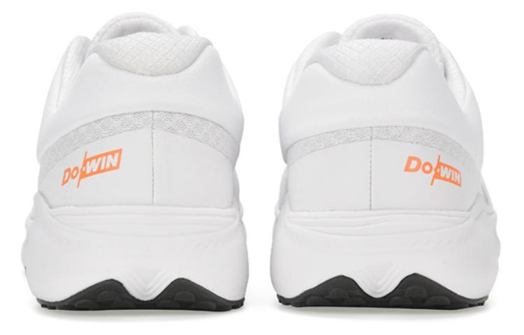 DO WIN Cushioning Abrasion Resistant Cushioning, Wear Resistant Low top Running Shoes Unisex White