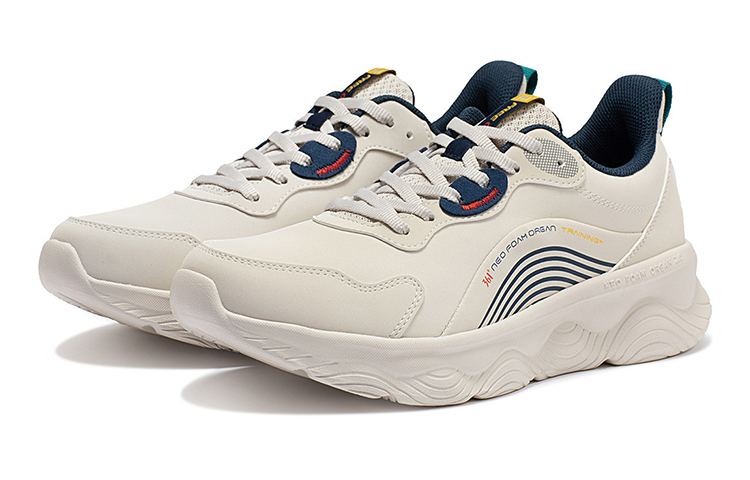 361° Mesh, Synthetic Leather Cushioning Abrasion Resistant Cushioning, Wear Resistant Low top Running Shoes Men’s