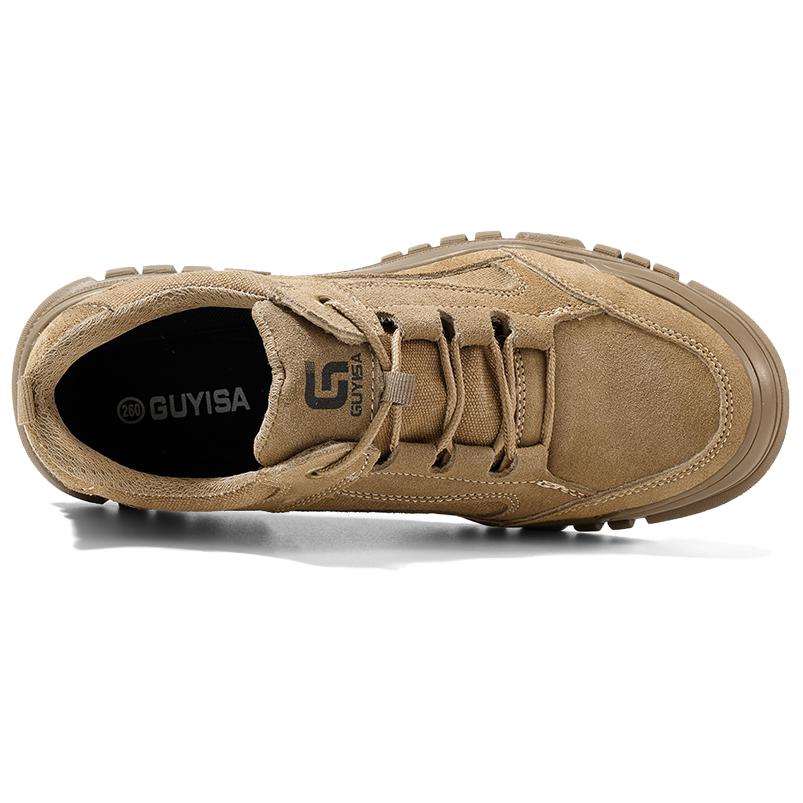GUYISA Protective Shoes Unisex Brown