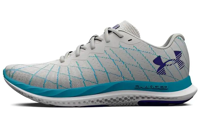 Under Armour Charged Breeze 2 'Grey Mist Blue Surf'