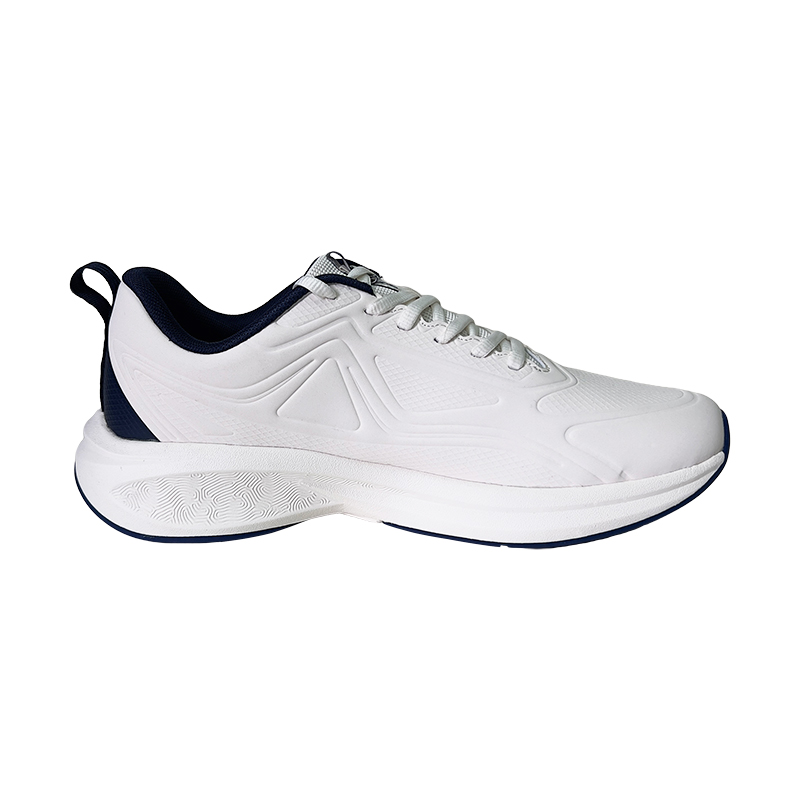 PEAK Taichi Journey Running Shoes Men’s Low Top Ivory/Dark Blue
