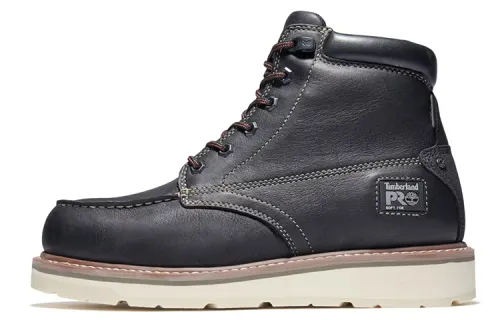Timberland Gridworks 6 Inch Waterproof Work Boot 'Black'