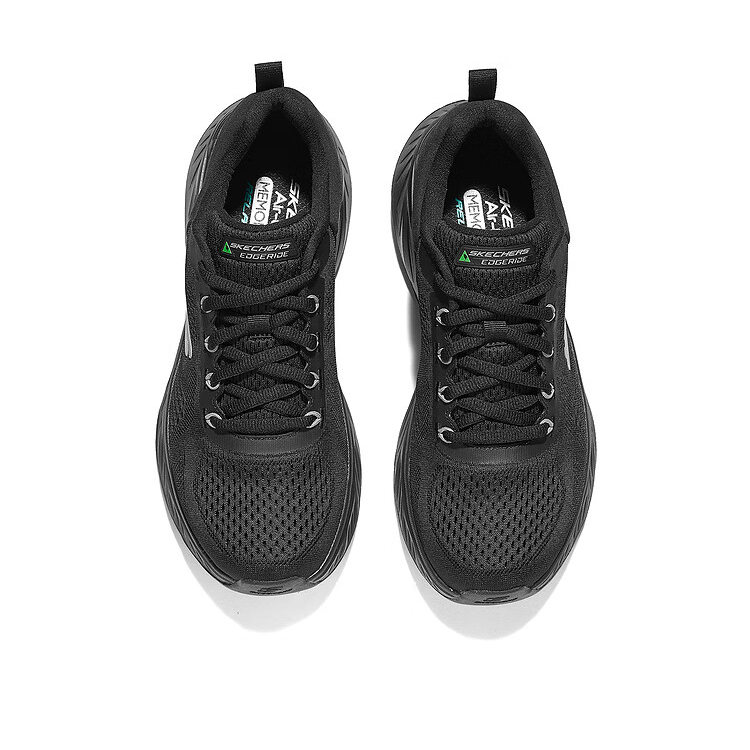 Skechers Edgeride Low top Running Shoes Men’s All Black