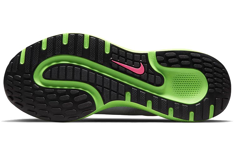 Женские кроссовки Nike React Escape Run 1 (бело-зелено-черные) — Белый / зелёный / чёрный — фото 6
