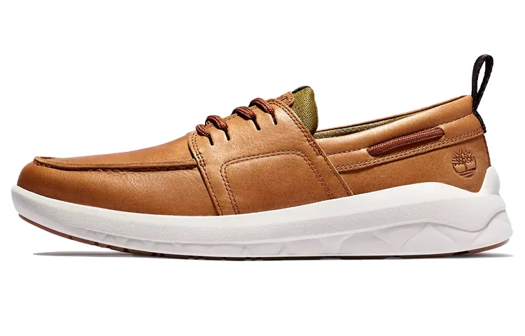 Timberland Bradstreet Ultra Moc Toe 'Brown White'