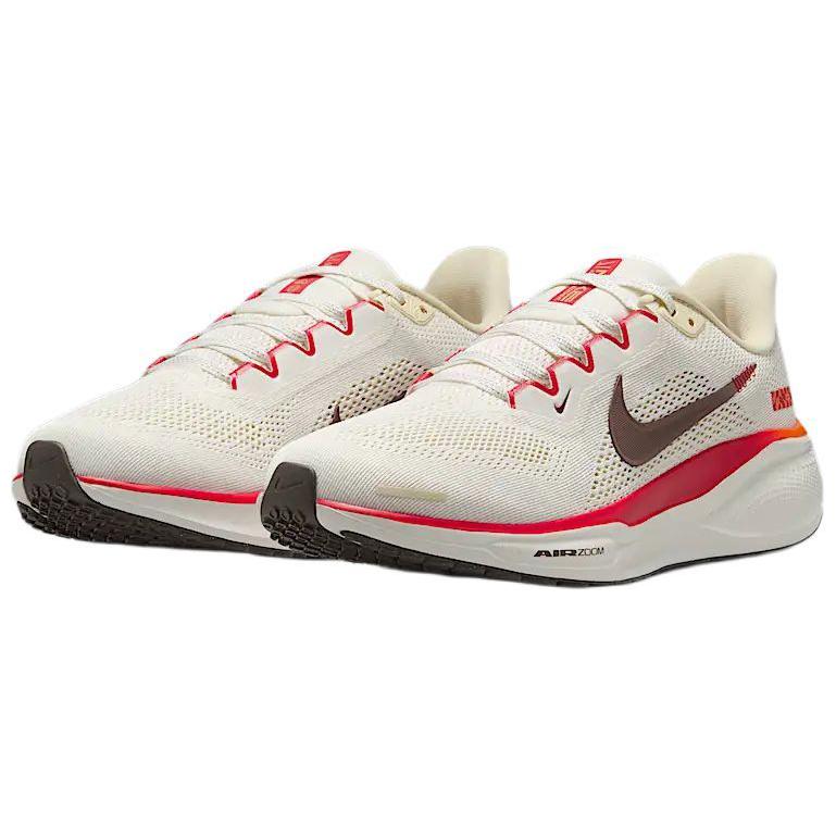 Nike Slip Resistant Abrasion Resistant Low top Running Shoes Women’s White Black Red