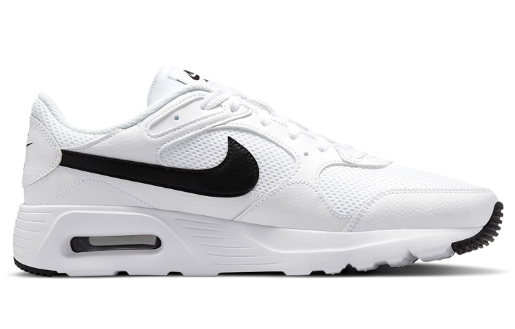 Мужские кроссовки Nike Air Max SC (бело-черные) — фото 2