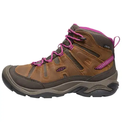 Keen CIRACADIA MID WP Slip Resistant High top Outdoor Shoes Women's Khaki