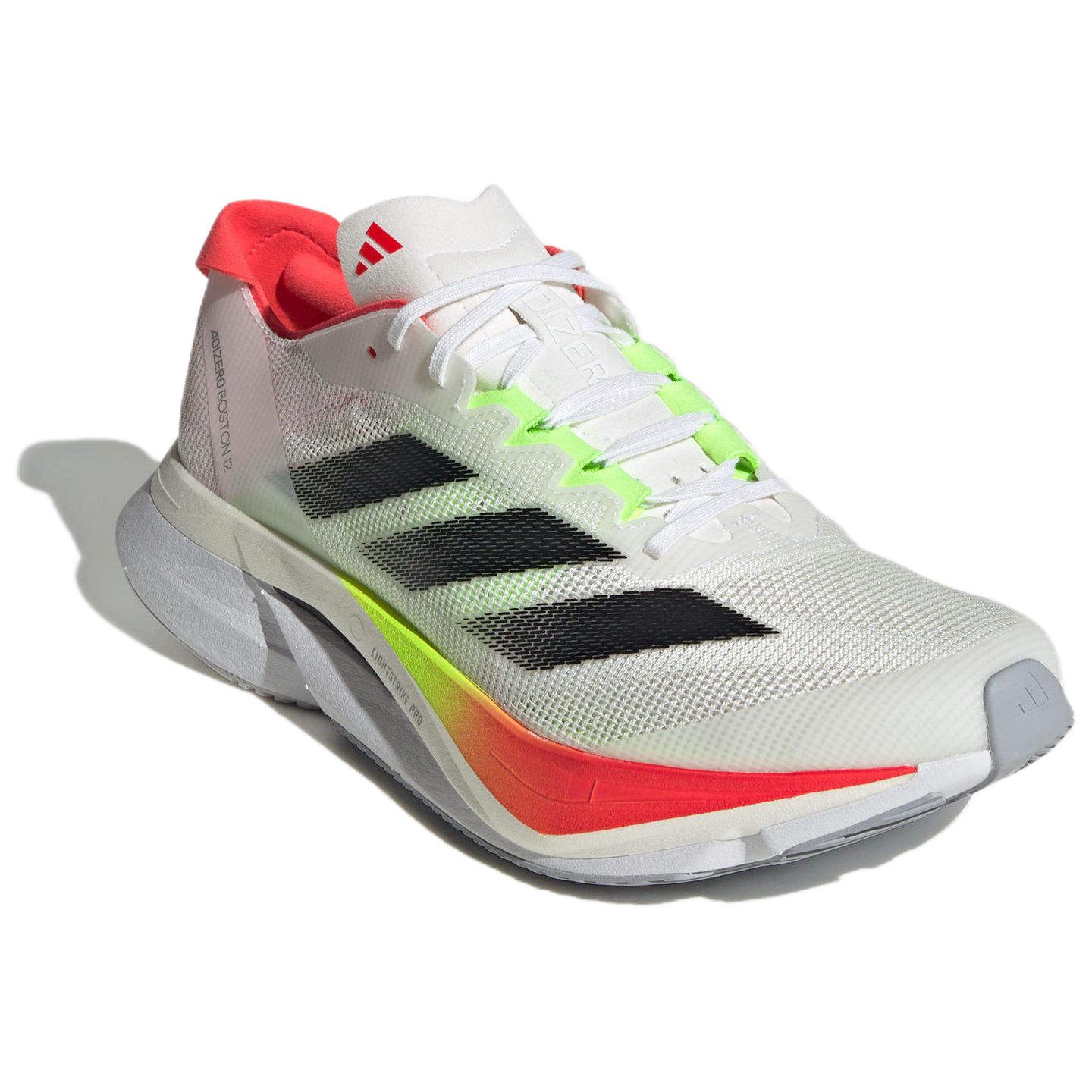 Adidas Adizero Boston 12 Cloud White Core Black Lucid Red Women’s