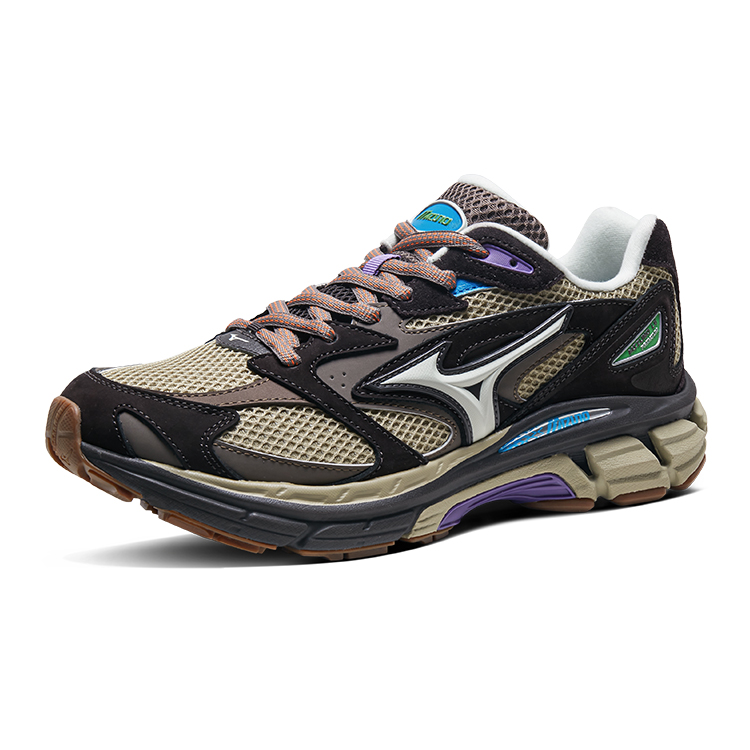 Mizuno Slip Resistant Abrasion Resistant Low top Running Shoes Unisex Brown