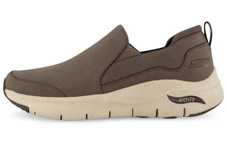 Skechers Arch Fit Men's Casual Shoes Men's Low Top Brown