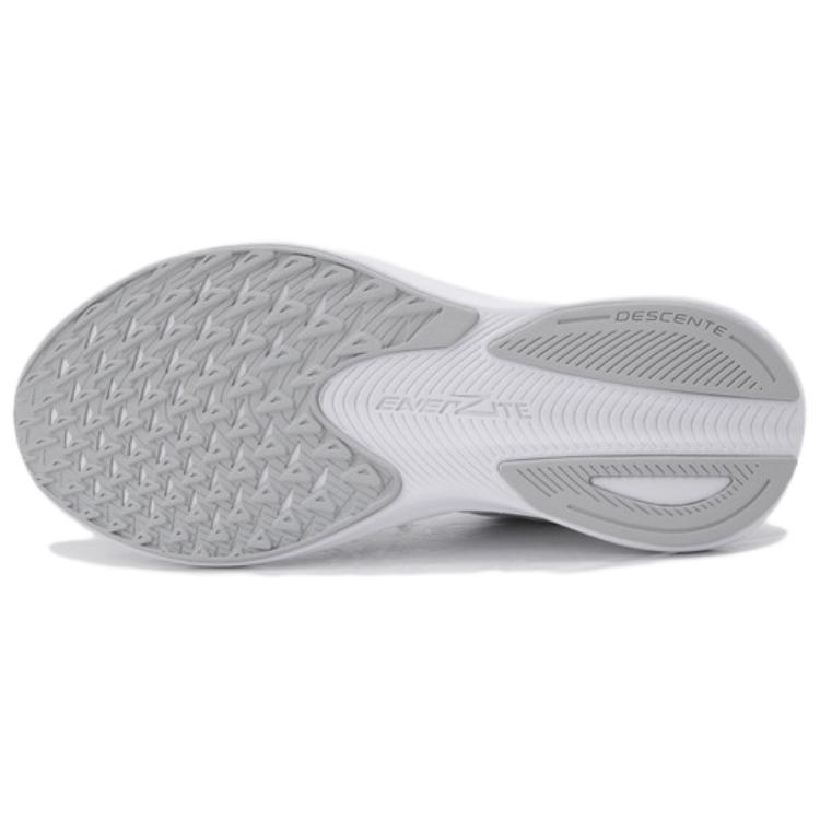 DESCENTE RUNNING Comfortable And Lightweight Running Shoes Unisex White