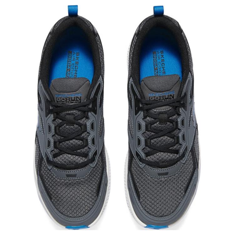 Skechers MEN’S GO Low top Casual Running Shoes Men’s Gray Black