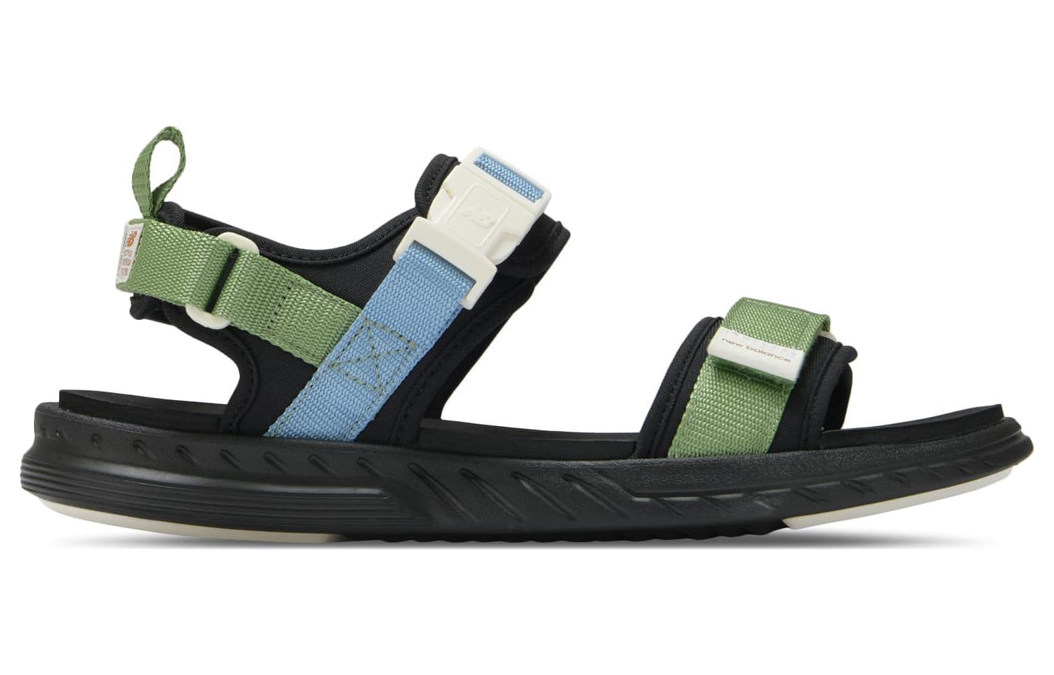New Balance NB 600 Strap CB Roman Sandals Men's Green Black