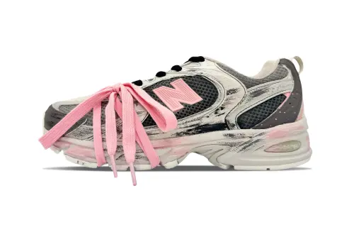 New Balance NB 530 Slip Resistant Low top Running Shoes Unisex Pink Brown