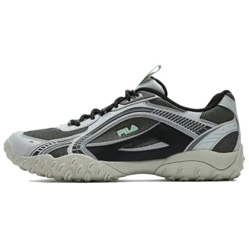 FILA Pebble Cushioning Low top Long Distance Running Sprint Running Shoes Men's Gray