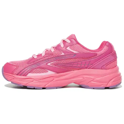 FILA Mid top Casual Running Shoes Unisex Pink Purple