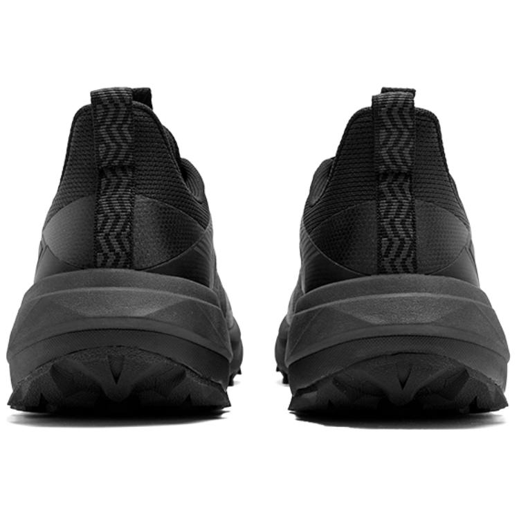 QIAODAN Enjoy The Wild Running Shoes Men’s Low Top Black/Lightning Gray
