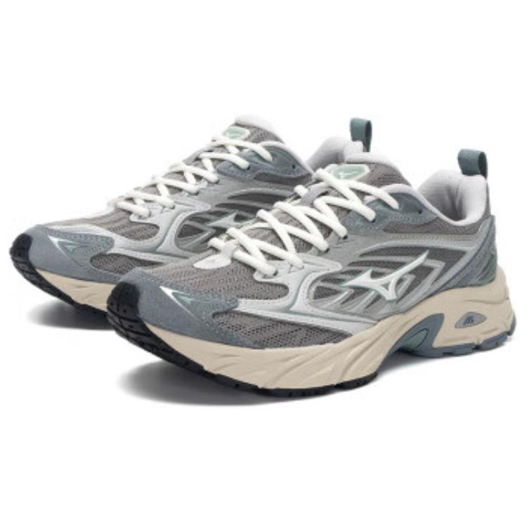 Mizuno FIYI V2 Cushioning Abrasion Resistant Breathable Low top Chunky Sneakers Unisex White