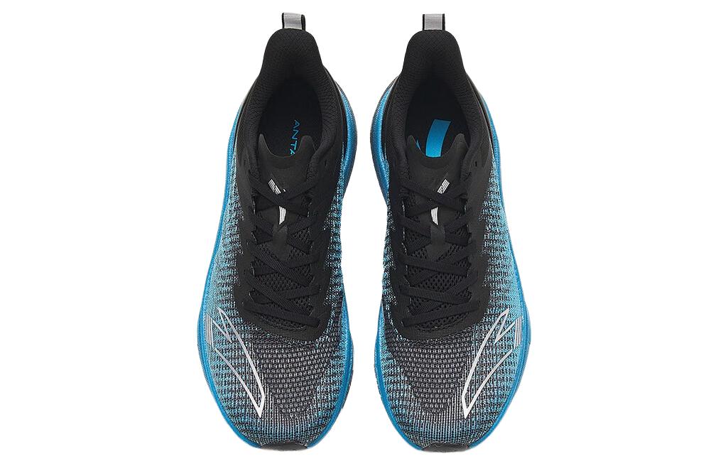 Anta MACH 3.0 Abrasion Resistant Low top Running Shoes Men’s Black Blue