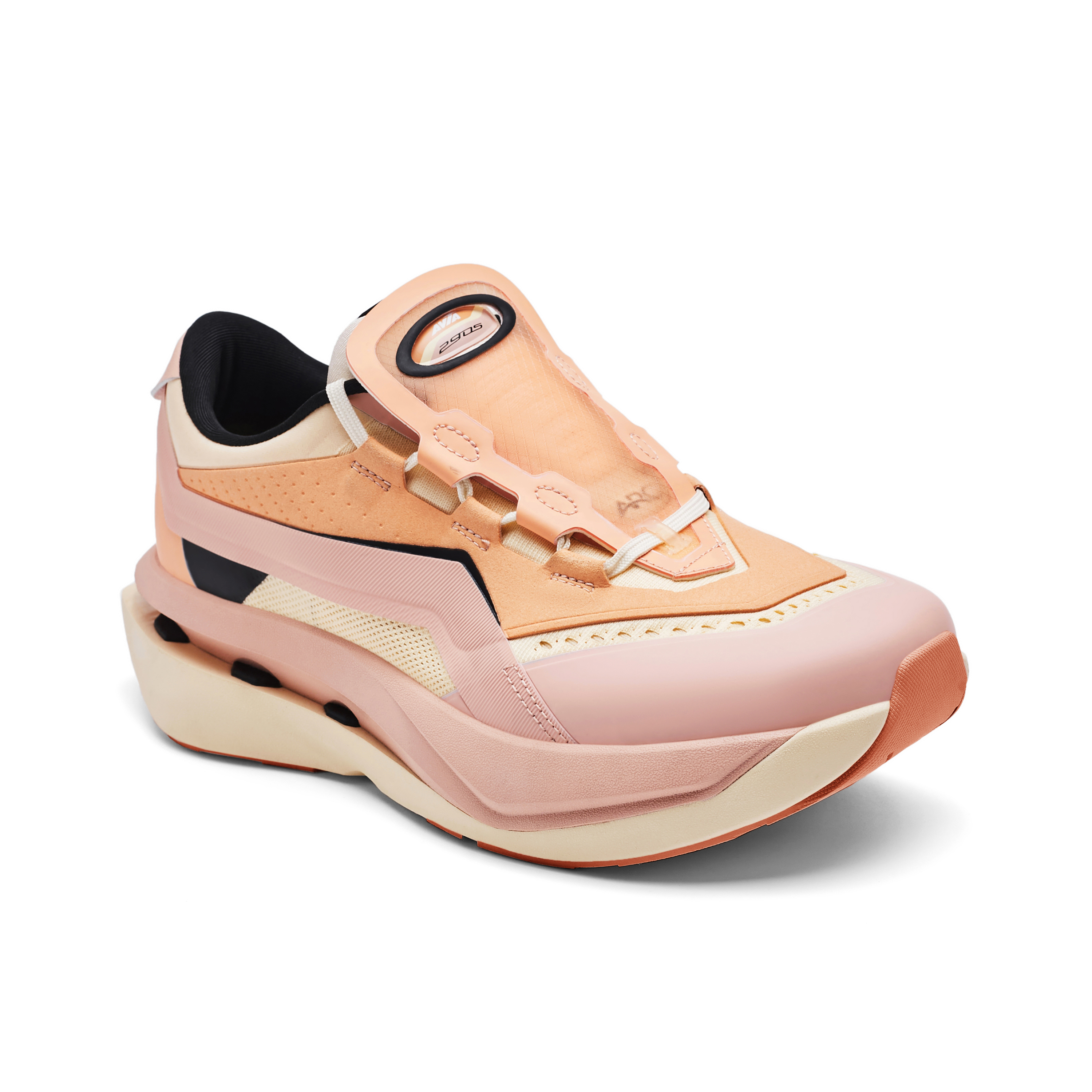 AVIA Sports Life Collection Textile, Synthetic Leather Cushioning Height Increasing Low top