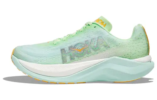 HOKA ONE ONE Mach X Lime Glow Sunlit Ocean Women's