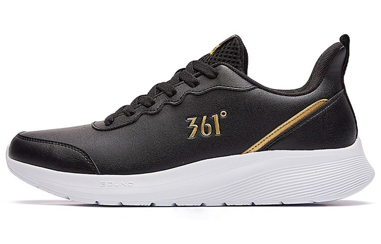 361° Cushioning Low top Running Shoes Men’s Obsidian Black