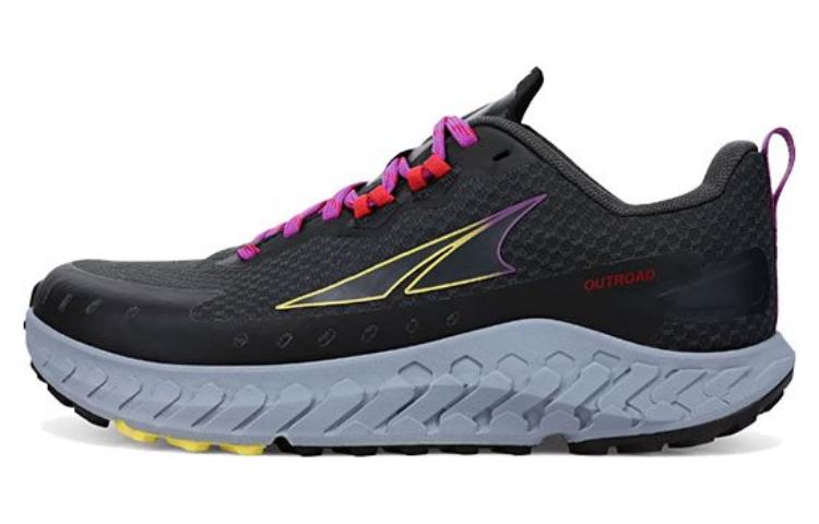 Altra Textile, Leather Slip Resistant Abrasion Resistant Low top Running Shoes Women’s Gray Blue