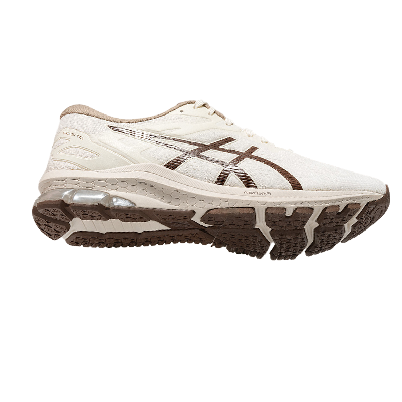 ASICS GT 1000 10 Breathable And Resilient Low top Running Shoes Men’s White Brown