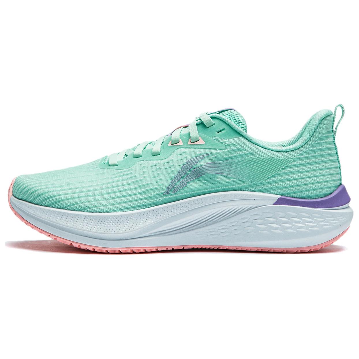 Li Ning Red Hare 7 Cushioning Slip Resistant Lightweight Low top Running Shoes Women’s Aqua Green