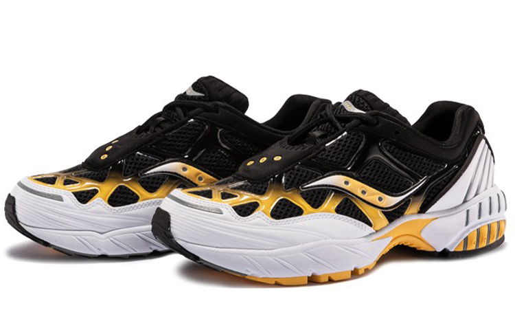 Saucony Grid Web Black Yellow