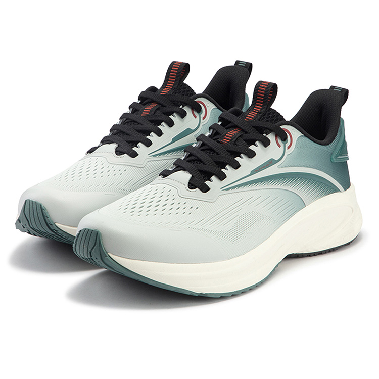 361° Swift Speed Cushioning Lightweight Low top Running Shoes Men’s Gray Green