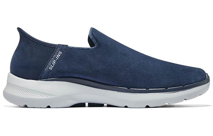 Skechers Comfortable And Breathable Cushioning, Wear Resistant Low top Running Shoes Men’s Marine Blue