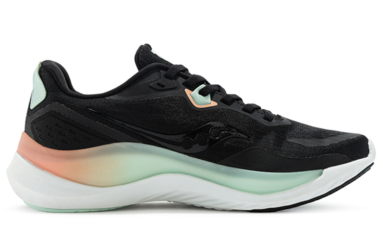 Saucony Phoenix Inferno 2 Firebird Low top Running Shoes Women’s Black Pink Red