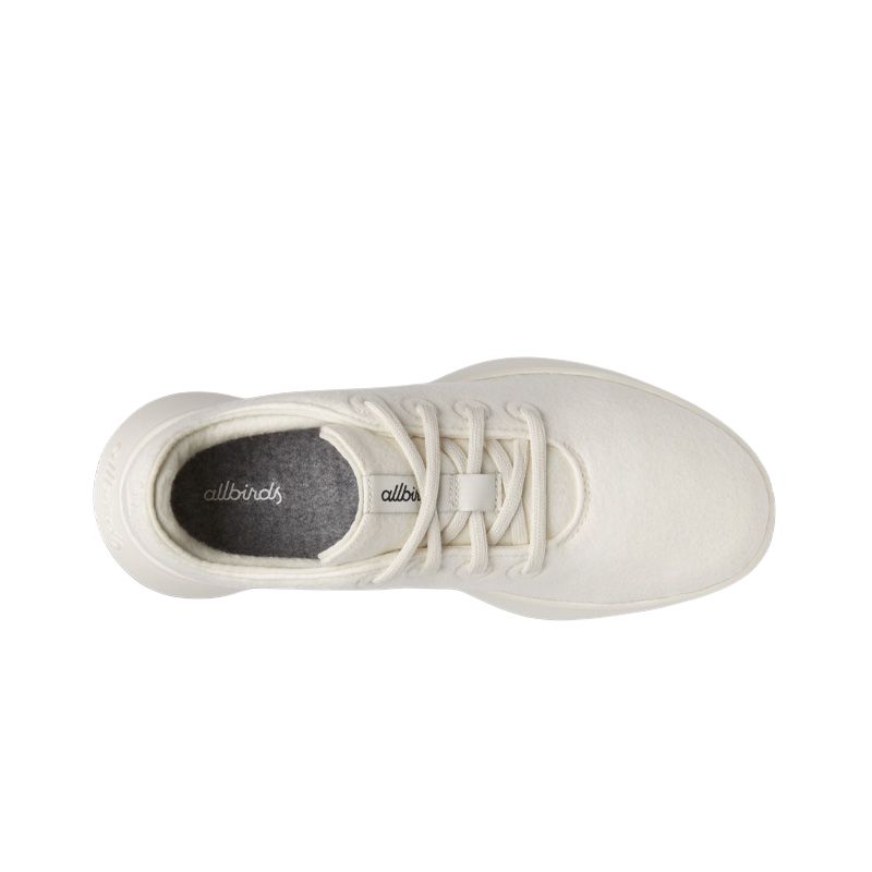 Allbirds Wool Runner Go Cushioning Low top Running Shoes Women’s Natural White