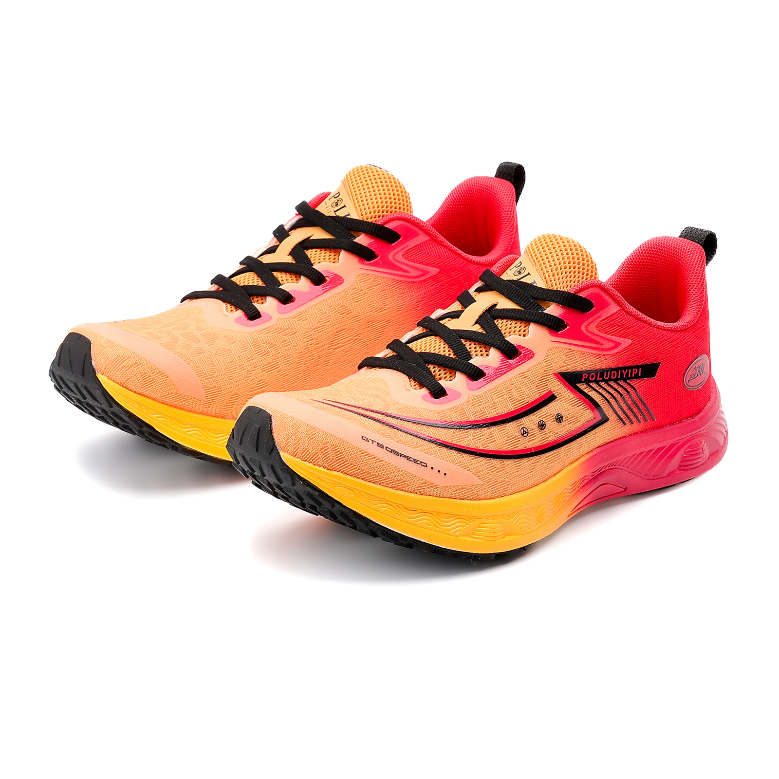 POLUDIYIPI Jue Run GT9.0 SPEED Cushioning Slip Resistant Breathable Lightweight Rebound