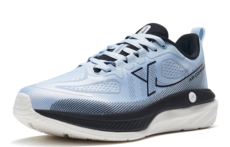 XTEP Cloud DC Slip Resistant Abrasion Resistant Low top Running Shoes Men’s Blue Black
