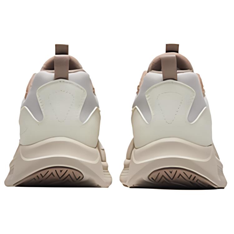 Anta Slip Resistant Abrasion Resistant Low top Casual Running Shoes Women’s Beige Gray