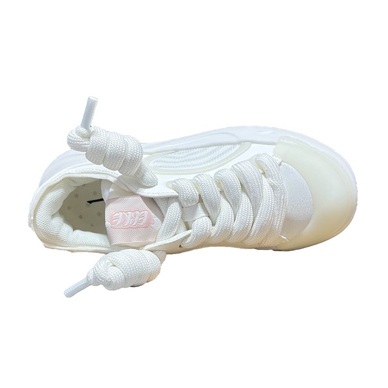Erke Slip Resistant Abrasion Resistant Slip Resistant Abrasion Resistant Low top Casual Running Shoes Women’s White