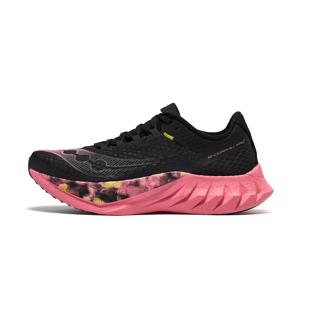 Saucony Endorphin Pro Peng 4 Low top Running Shoes Unisex Black Pink Red