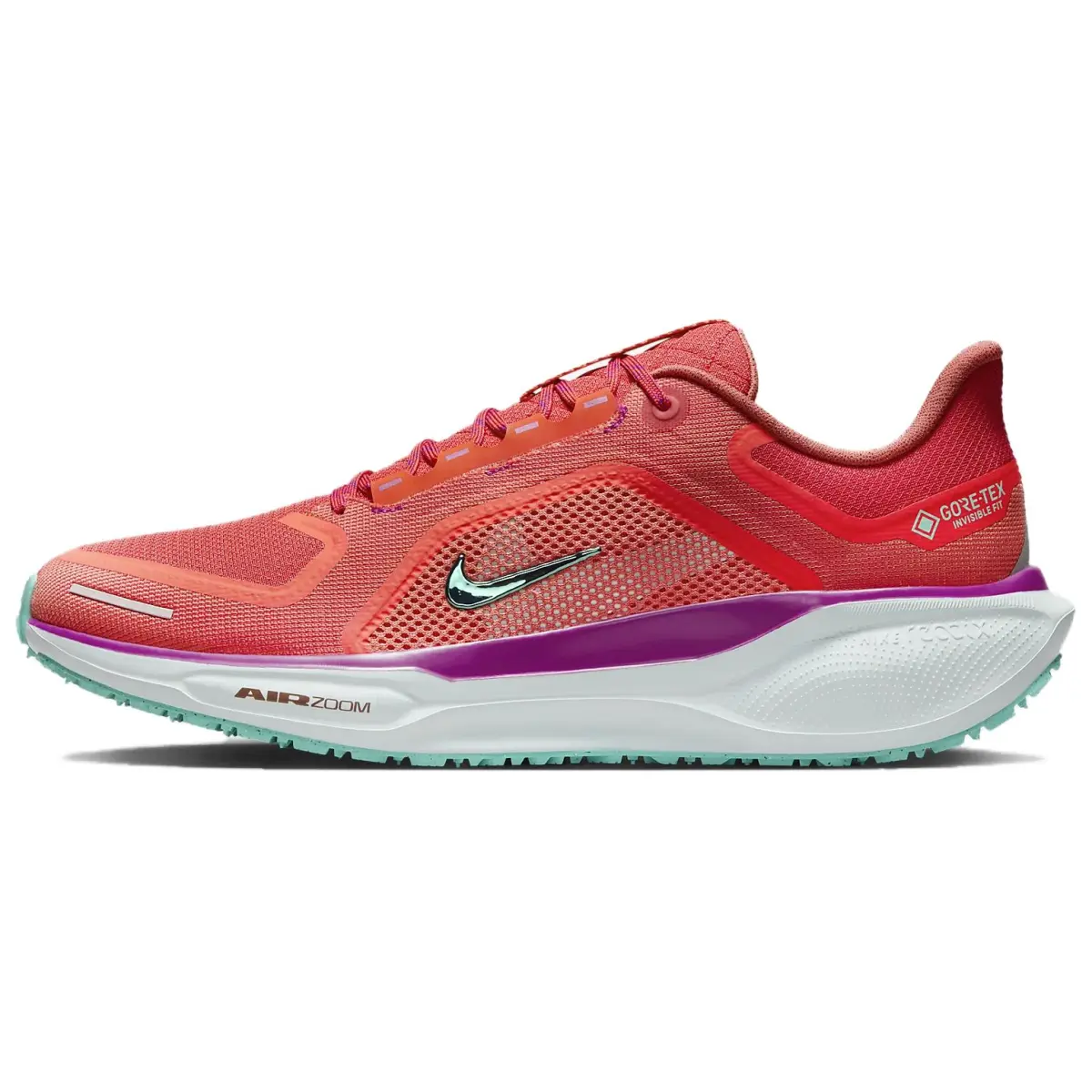 Nike Pegasus 41 Comfortable Slip Resistant Slip Resistant Low top Running Shoes Men's Red