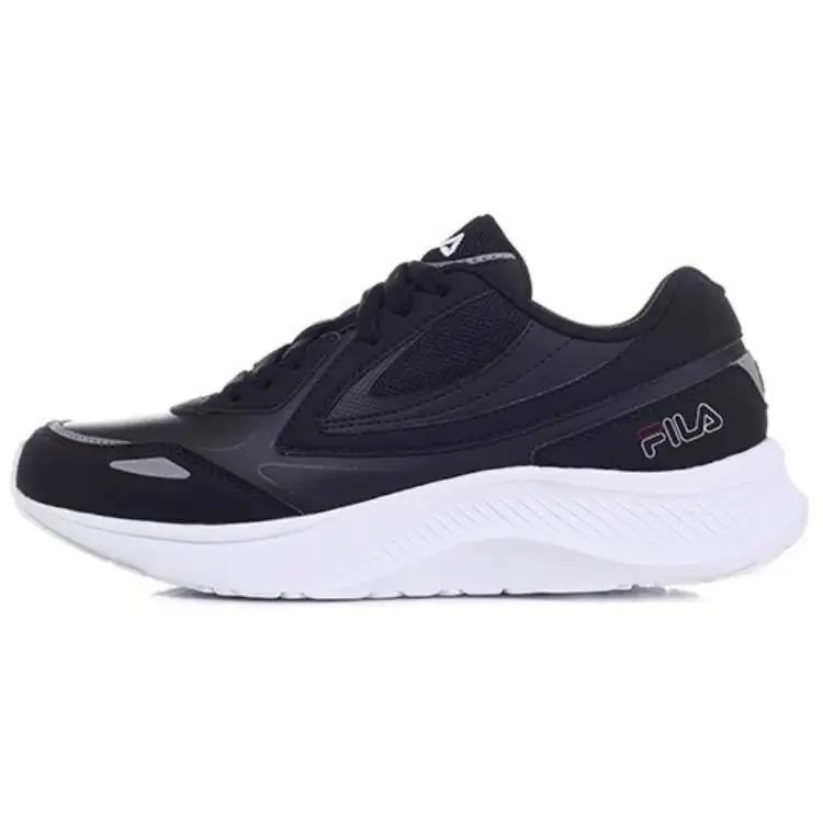 FILA Wavelet OG Abrasion Resistant Abrasion Resistant Low top Casual Running Shoes Unisex Black