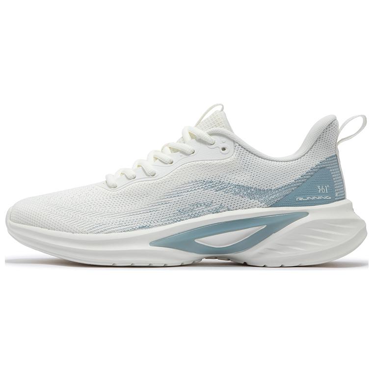 361° Cushioning Slip Resistant Abrasion Resistant Low top Casual Running Shoes Men’s White Blue