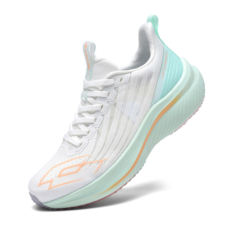 LOTTO Low top Carbon Plate Marathon Running Shoes Women’s White Green