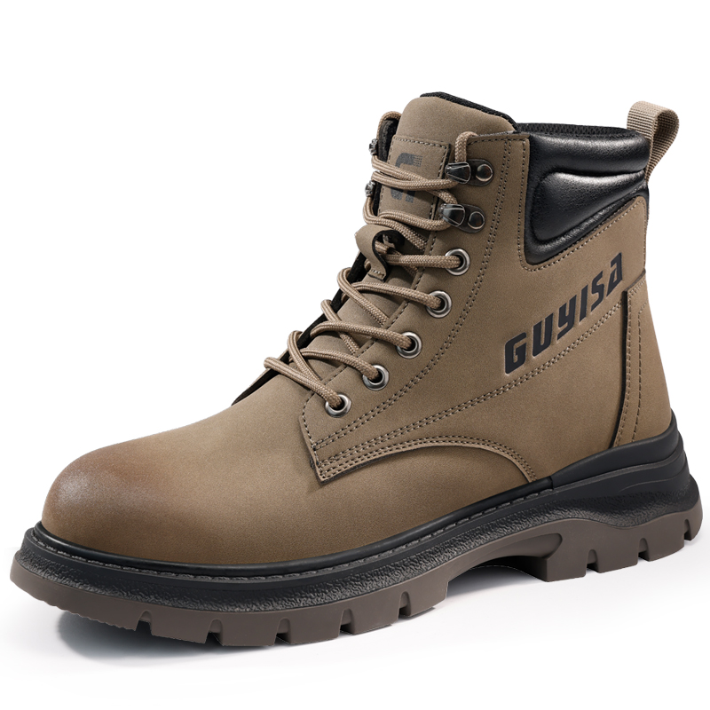 LANOUDUN Abrasion Resistant Impact Resistant High top Outdoor Shoes Men’s Green